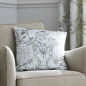 Laura Ashley Sierkussen Parterre Printed Sage 50x50cm