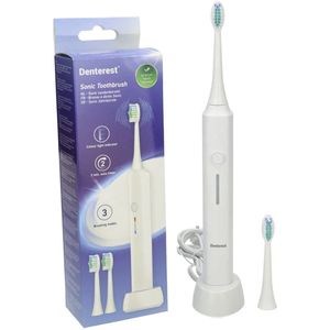 Denterest Sonische Elektrische Tandenborstel - Compatibel met Philips Opzetborstels - Zwart