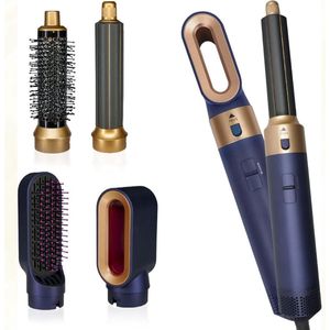 Roterende Fohnborstel - Krultang 5 in 1 - Stijltang