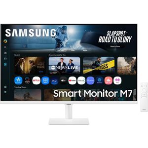 Samsung - M7 - Smart Monitor - Wit - 32 Inch - 3840 X 2160 (Ultra HD)