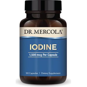 Dr. Mercola - Jodium - Iodine - 1500 mcg - 90 capsules