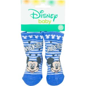 Baby - Sokjes - gestreept - maat 0-6 Maanden - Mickey - Disney
