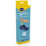 Scholl Inlegzolen Memory Cushion Antistatisch voor Klomp Clog Evo Unisex - Taupe