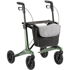 MultiMotion - Carbon rollator maat M - 5,5 kg - Softwielen - Groen
