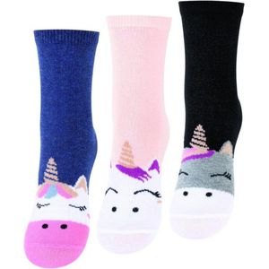 Kindersokken - eenhoorn / unicorn - 31/34