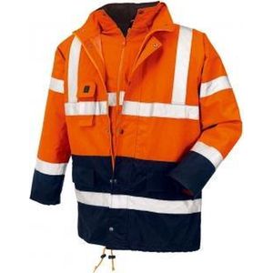 Werkjas Calgary- veiligheidsjas oranje maat XL L  M