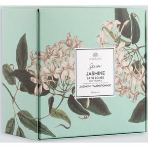 Divine Jasmine Bath Bomb With Vitamin E – Set of 4 Bombs