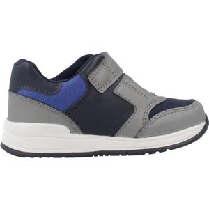 Geox Babyjongens B Rishon Boy A Sneakers, grijs, 19 EU