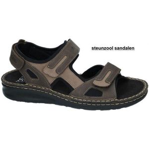 Fidelio Hallux -Heren - bruin - sandalen - maat 46