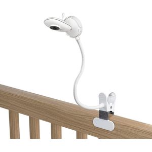 Cliphouder voor LCD-scherm - Flexibele Arm - Handsfree Bevestiging - Verstelbare Kijkhoek - Universele Compatibiliteit - Wit