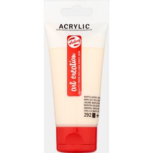 Acrylverf tac 292 napelsgeel rood licht tube 75ml | Tube a 75 milliliter