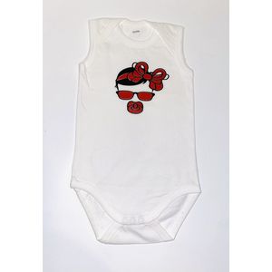 Cartoon Baby Romper – Speen & Strikje Design – Heat Press Vinyl – Maat 62/68