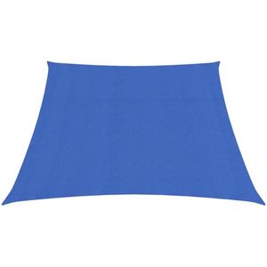 vidaXL-Zonnezeil-160-g/m²-3/4x2-m-HDPE-blauw