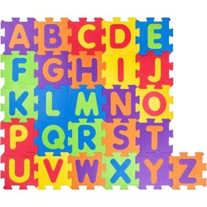 EVA Foam Alfabet Puzzelmat - Letters - Kleuren - Creatief