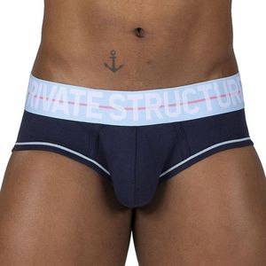 Private Structure Mini Brief Navy/Placid Blue maat L