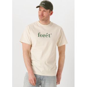 Forét Amber T-shirt Polo's & T-shirts Heren - Gebroken wit - Maat XL