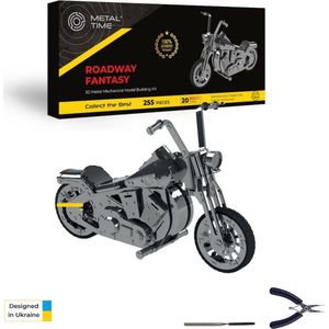 Metal Time 3D Metalen Bouwpakket Roadway Fantas - MT01 - 13,5x7,8x6,6cm