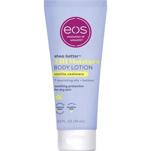 eos Shea Better Moisture Body Lotion - Travel Size - Vanilla Cashmere - Limited Edition - 74ml