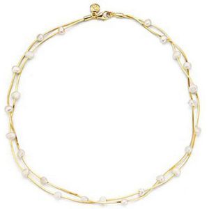 Casa Jewelry Collier Tahiti - Goud Verguld