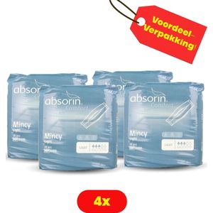 4X Absorin Mincy Light inlegverband - 4x 28 stuks- Voordeelverpakking!!