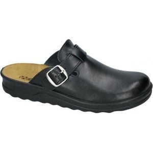 Westland - Pantoffels - Zwart - Nubuck Leder - Verstelbare Gesp