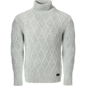 Carisma Heren Coltrui Gebreid Met Motief Grijs 7863 - XXL