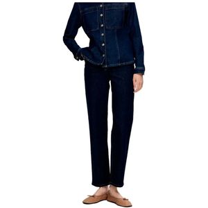 Selected - Alice Straight Fit Moon - Spijkerbroek