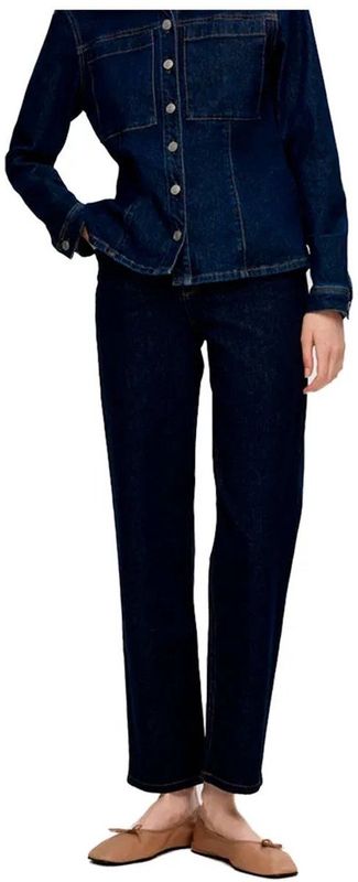 Selected - Alice Straight Fit Moon - Spijkerbroek