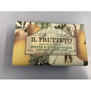 Nesti dante zeep il fruttetto menta e pera cotogna 250 gram