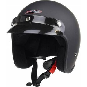 Redbike RB-710 jethelm mat zwart maat XS
