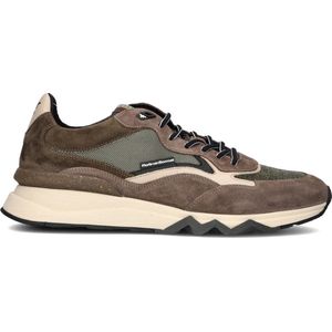 Floris Van Bommel Sfm-10178 Sneakers - Suède - Heren - Groen - Maat 46