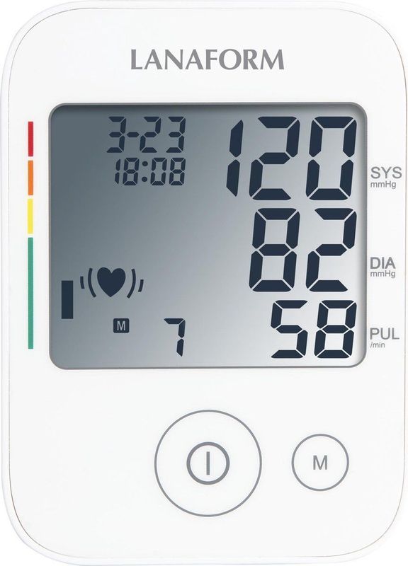 Lanaform - ABPM-100 - Bloeddrukmeter Bovenarm - Hartslagmeter - Klinisch Gevalideerd