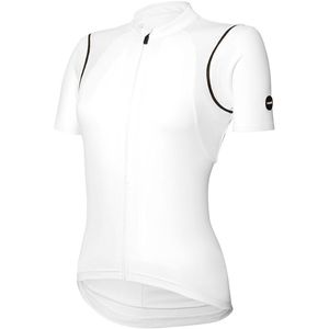Rh+ Luna Korte Mouw Wielertrui Wit L Vrouw