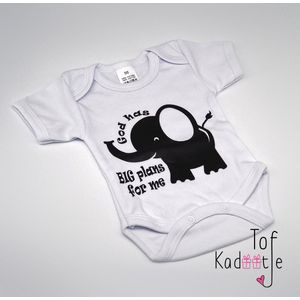 Romper Big plans, maat 56