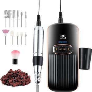 Elektrische Nagelfrees - Draagbare Oplaadbare Polijstmachine kit 35.000 toeren
