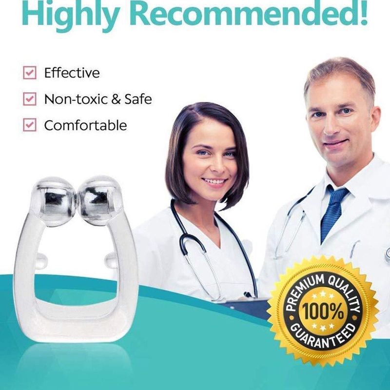 Jumada - MrSTOPSNURK - Anti Snurk Clips - 2 Stuks - Discreet Ontwerp