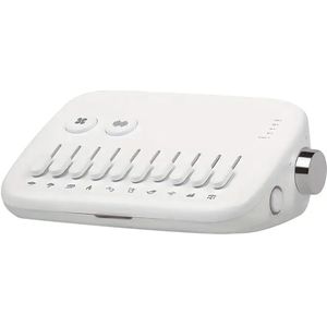 White noise - White noise machine - Witte ruis - Witte Ruis Apparaat - Slaaphulp volwassenen - 10 rustgevende natuurgeluiden - Draagbaar - Met ademend licht - Ruisonderdrukkingsfunctie - Mini slaapgeluidsmachine