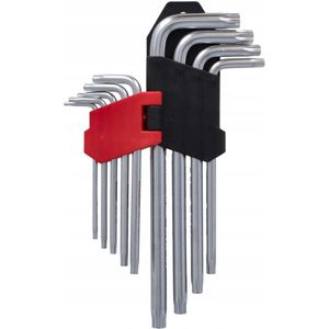 Draumet Torx inbussleutelset - 9 Delig T10-T50