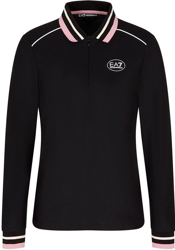 Ea7 Emporio Armani Golf Pro W Pq Lange Mouw Poloshirt