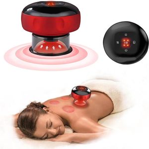 Vitdipy - Cupping Cup - 12 Standen & Temperaturen - Elektrisch - Full Body - Cellulite - Massage - Gezondheid - Zwart