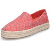 Toms - Carolina - Espadrilles - Rood - 3 cm Jute Platform