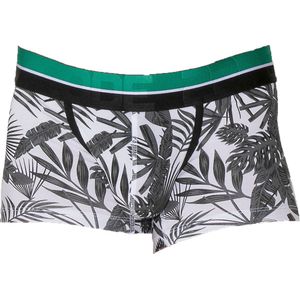 CODE 22 Palm Tree Trunk Charcoal - MAAT S - Heren Ondergoed - Boxershort voor Man - Mannen Boxershort