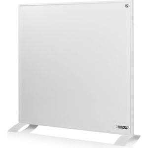 Elektrische kachel – Princess Infrarood Verwarmingspaneel 348035 – Verwarming - Inclusief mobiele app - Spraak gestuurd - 350W – 60 x 60cm – Vrijstaand/Wandmontage - Energiezuinig