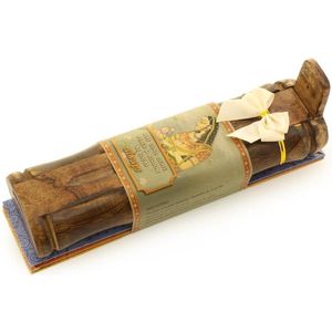 Wierook geschenkpakket 'Meditatie' (3 pakjes), inclusief houder van mangohout