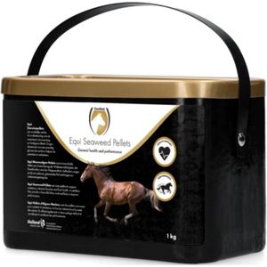Excellent Equi zeewier pellets - Ondersteund de weerstand, darmwerking en hoefgezondheid - Geschikt voor paarden - 1 kg