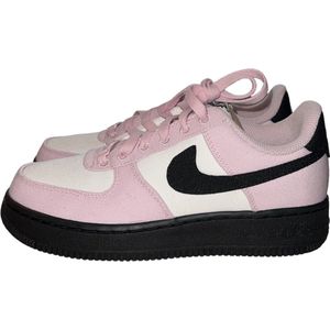 Nike Air Force 1 Low ESS - Maat 37.5 - Dames Sneakers - Roze/Wit/Zwart