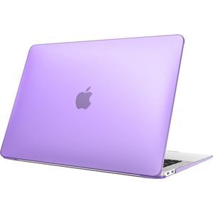 Hoes compatibel met MacBook Air 13 (2018-2020 versie) A2337(M1)/A2179/A1932, ultradunne harde beschermhoes Snap Case compatibel met MacBook Air 13"" Retina, lavendel, mat