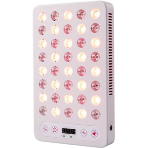 Vitalwave Rood Licht Therapie Lamp 660nm & 850nm - Infraroodtherapie voor Diepe Huidpenetratie - Red Light Therapy voor Spierherstel en Huidverjonging - LED rood licht lamp