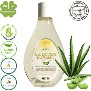 Sulfaatvrije douchegel | 300ml | biologische Aloë vera | Le Sérail | Franse Marseillezeep Ambacht