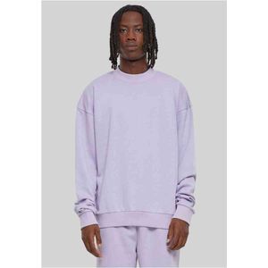 Urban Classics - Light Terry Crew Crewneck sweater/trui - M - Lila